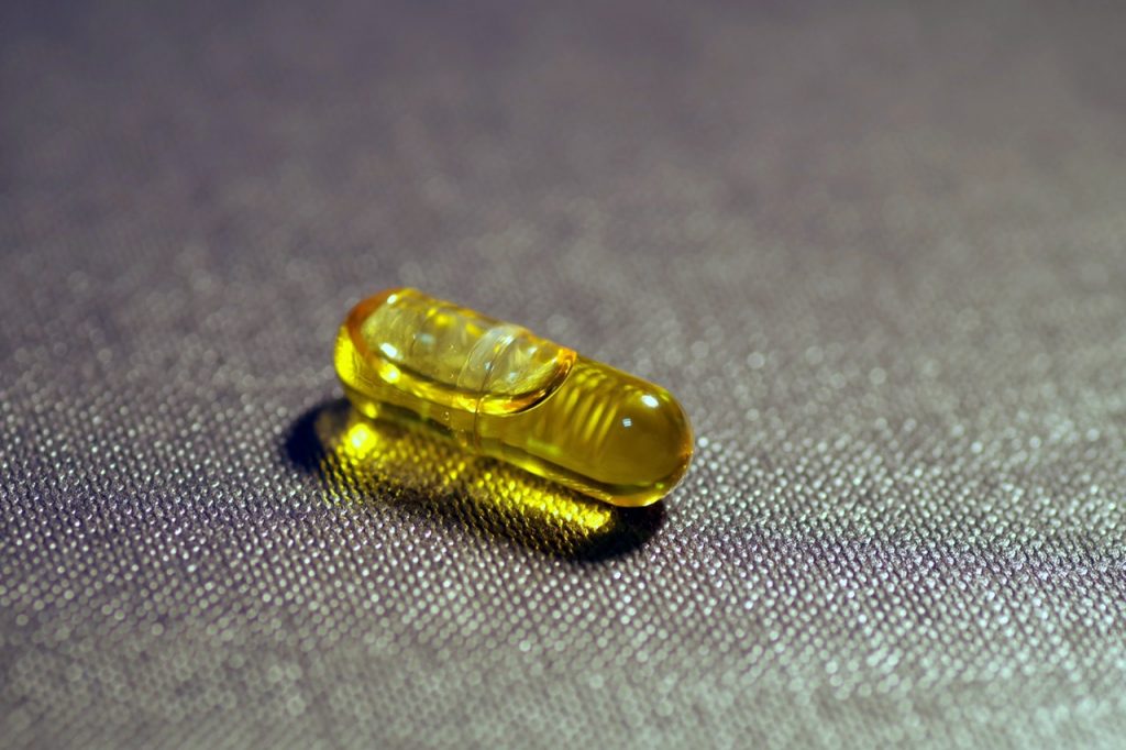 vitamin D softgel capsule