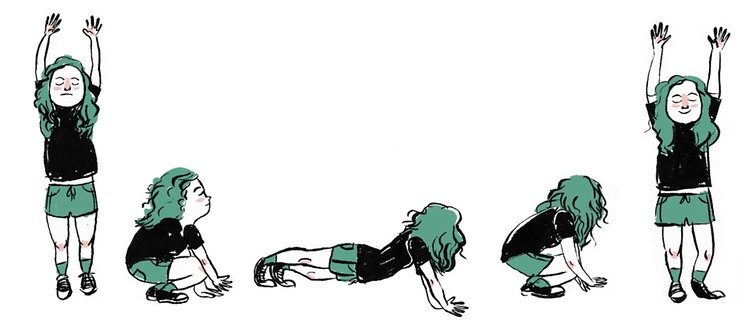 Burpee sequence