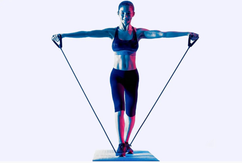 Training at home the best elastic exercises CrossMAG