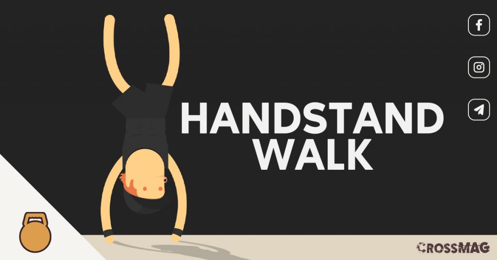 Progression for handstand walk