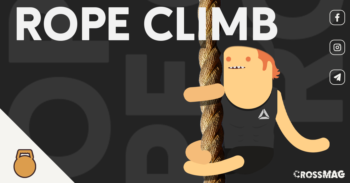 How to tackle rope climbing in CrossFit © - CrossMAG