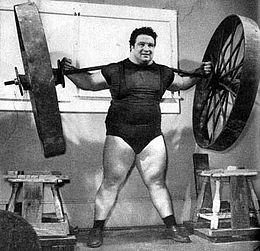 paul anderson squats with wagon wheels
