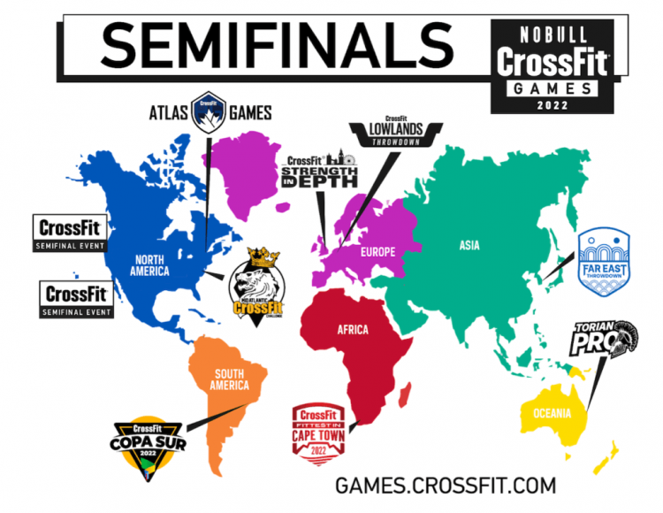 Tutte le date della stagione CrossFit®2022 CrossMAG