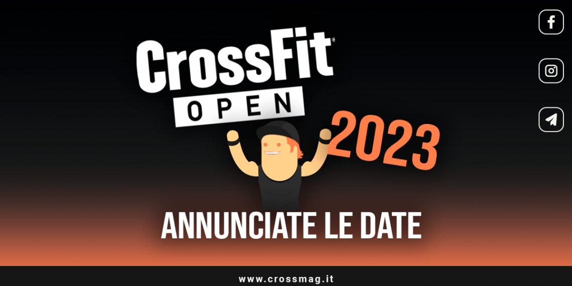 CrossFit® Open 2023 here are the dates of the new season CrossMAG