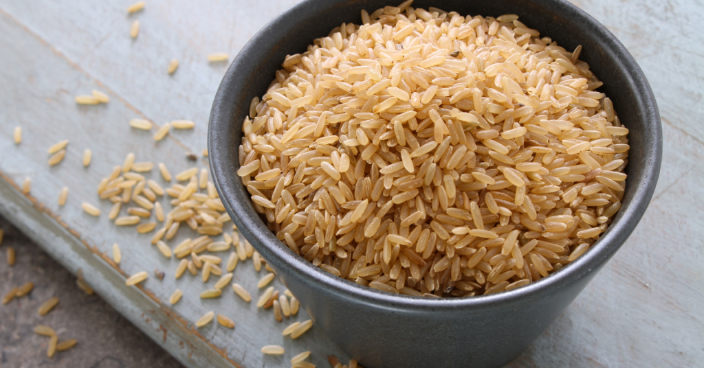 La dieta del riso integrale